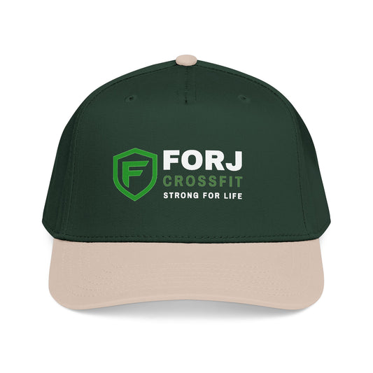 FORJ CrossFit Mid-Profile Baseball Cap — Strong for Life Gym Hat