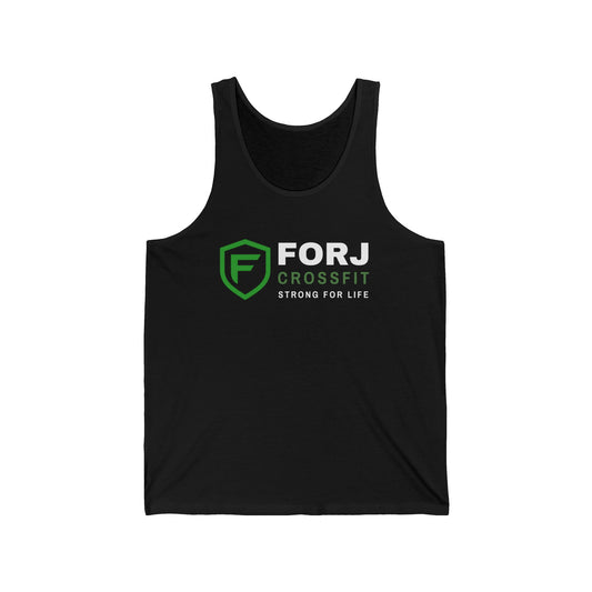 Forj CrossFit Tank Top — "FORJ CrossFit: Strong For Life" Gym Tank
