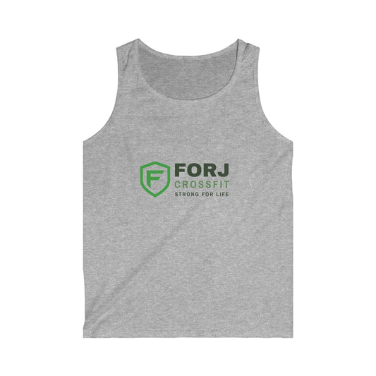 CrossFit Tank Top — FORJ CrossFit Logo "Strong For Life" Gym Tank
