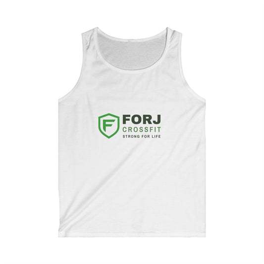 CrossFit Tank Top — FORJ CrossFit Logo "Strong For Life" Gym Tank